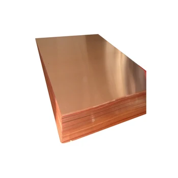 China Factory High-Quality Electrolytic Copper Plate C10100, T2 99.99%