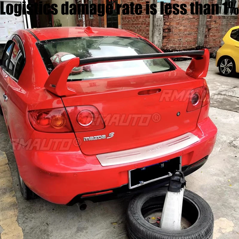 thumbnail image 2 of 2004 2005 2006 2007 2008 2009 Mazda 3 Factory Style Lip Spoiler 2 of 12