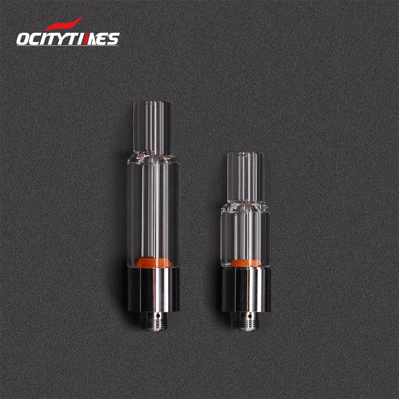 Ceramic 510 Cartridge Ocitytimes AG02 All glass cbd filling machine vape cartridge