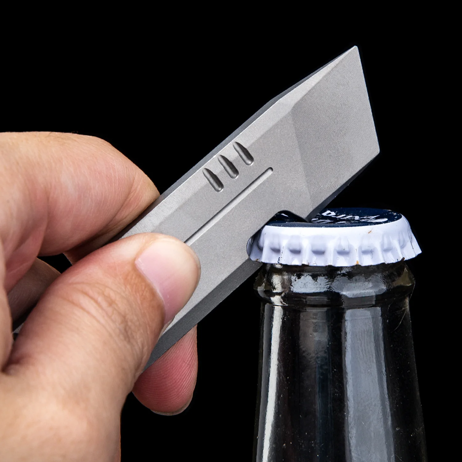 Pied-de-biche Multifonction EDC En Alliage De Titane – Outil De Survie Pour Urgence Extérieur Et Véhicule