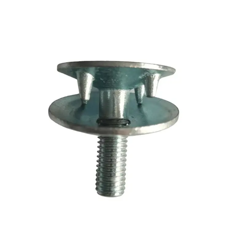 M6 M8 M10 M12 Fanged Elevator Bolt Nut And Washer For Bucket Din15237 Carbon Steel Galvanized