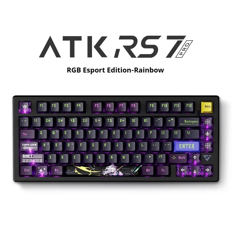 ATK RS7 Pro Magnetic Switch Keyboard - 75% Layout, RGB Backlit