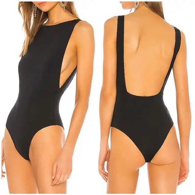 Custom Design Woman Fitness Bikini Girl One Piece Swimsuit Sexy Recycle Beachwear Active Sport Plus Size Cover up Reversible OEM
