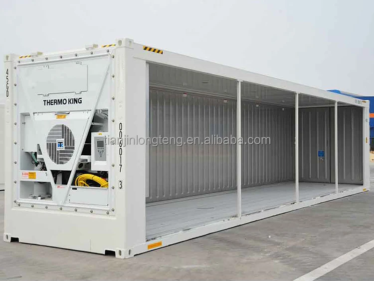 20ft Reefer Container Refrigerated Container With Thermo King Cooler