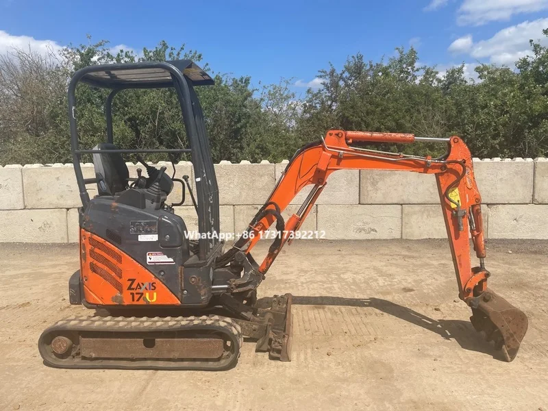 Mini Used Hitachi ZX17U Excavator for Sale | 1-Year Warranty