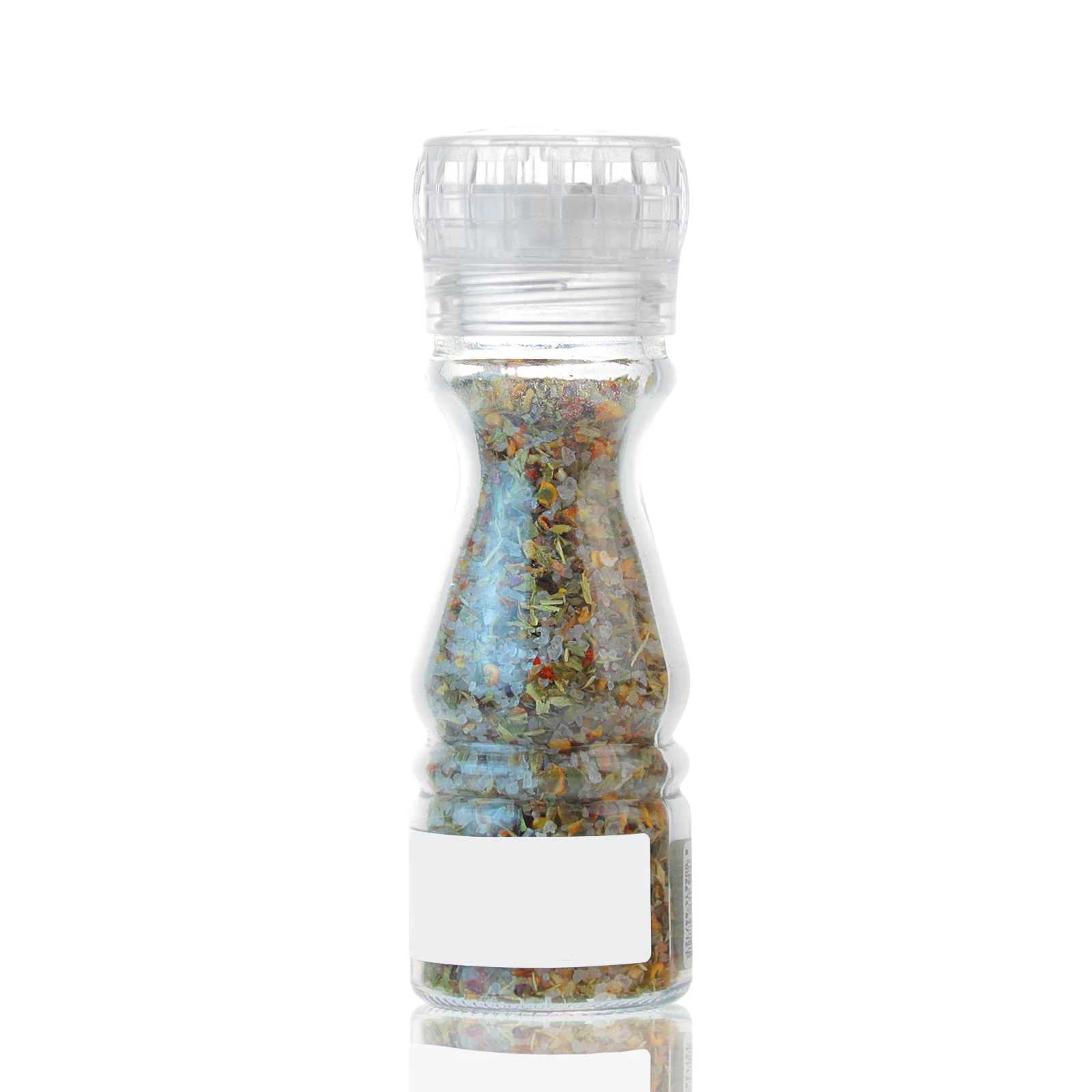 Großhandel 80 ml Küchenverpackung Salz- und Pfeffermühle aus Glas für Gewürze