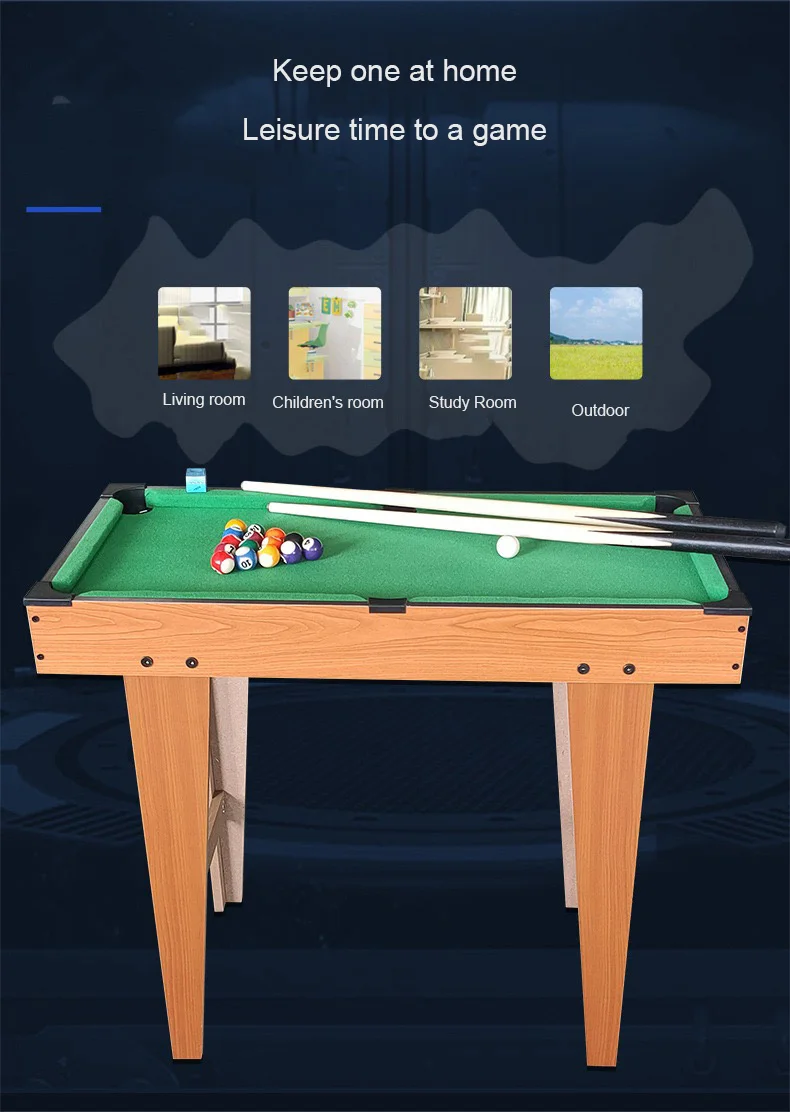 Mr 2024 Most Popular Mini High Foot Billiards Table Childrenjacket