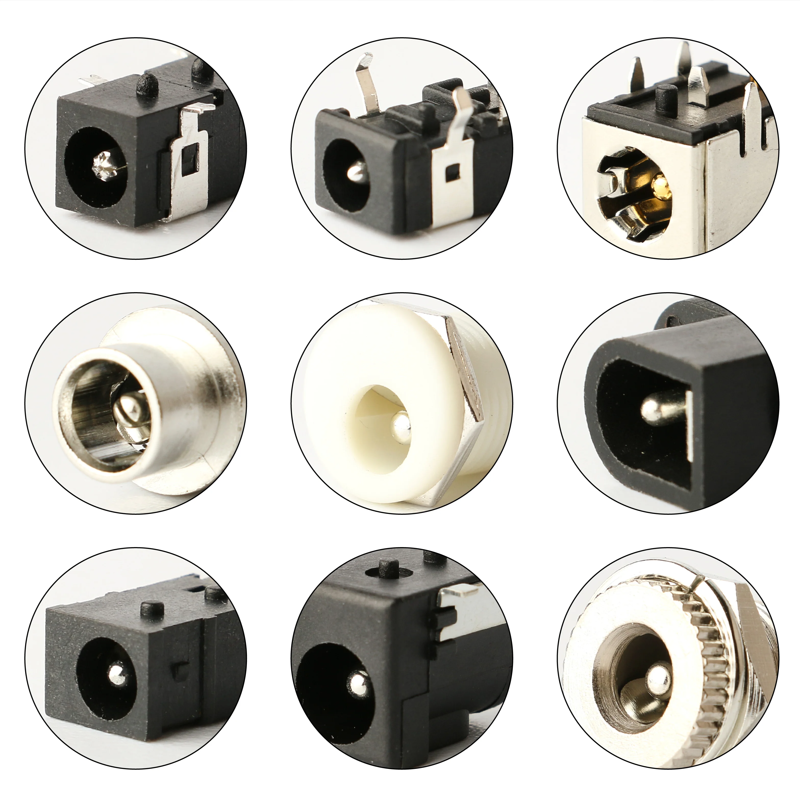 5.5mm*2.5mm Dc Power Male Socket 0.5a Male 5525 Dc Male Power Jack Plug