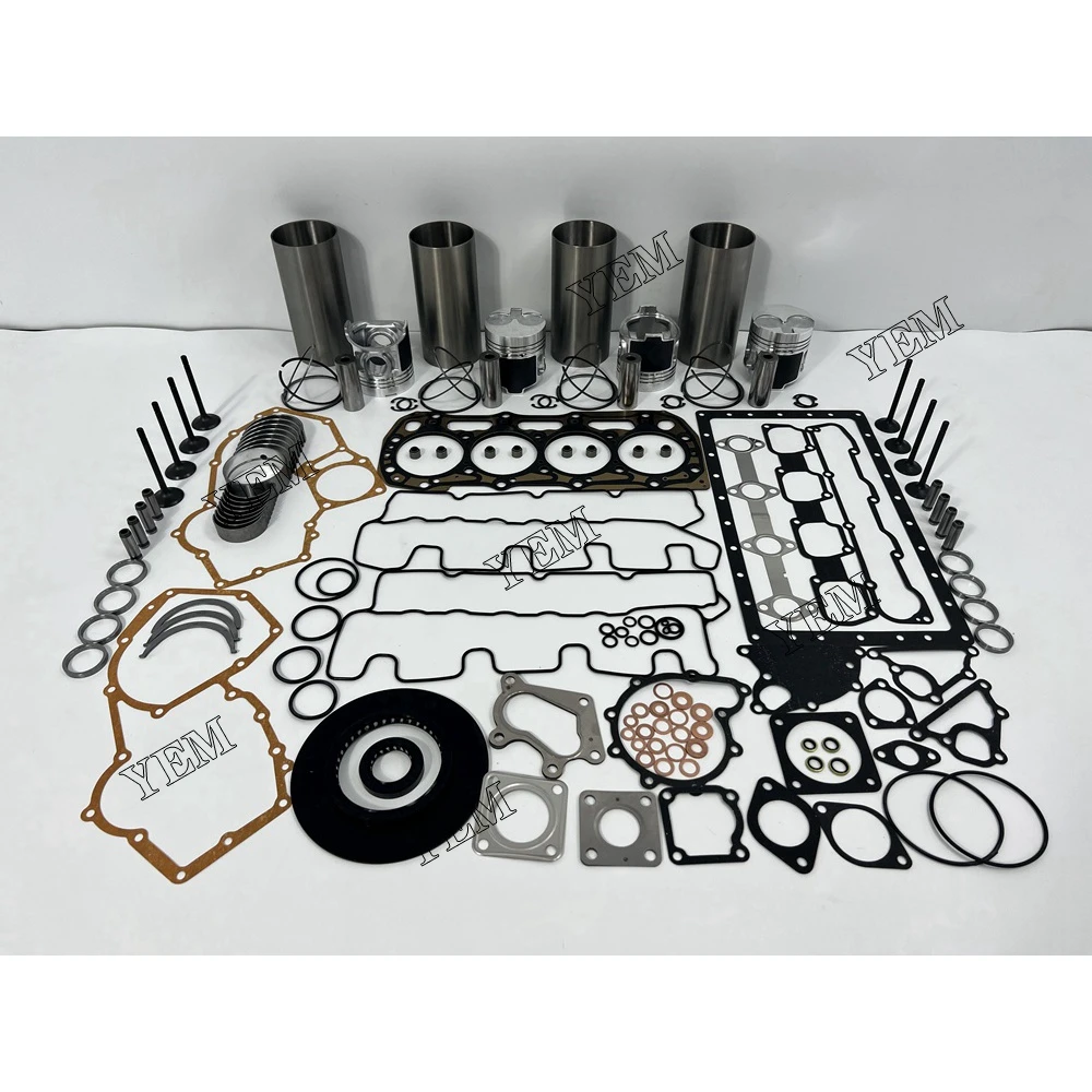Good Quality 404C-22 Overhaul Kit With Bearings Piston Rings Full Gasket Set Liner Valve Kit for Perkins