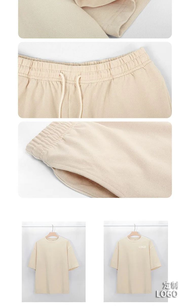 Customized High Quality Summer Men Short Matching Short Sets With  Men Summer T shirts And Shorts Men Two Piece Set177_voghion.com
