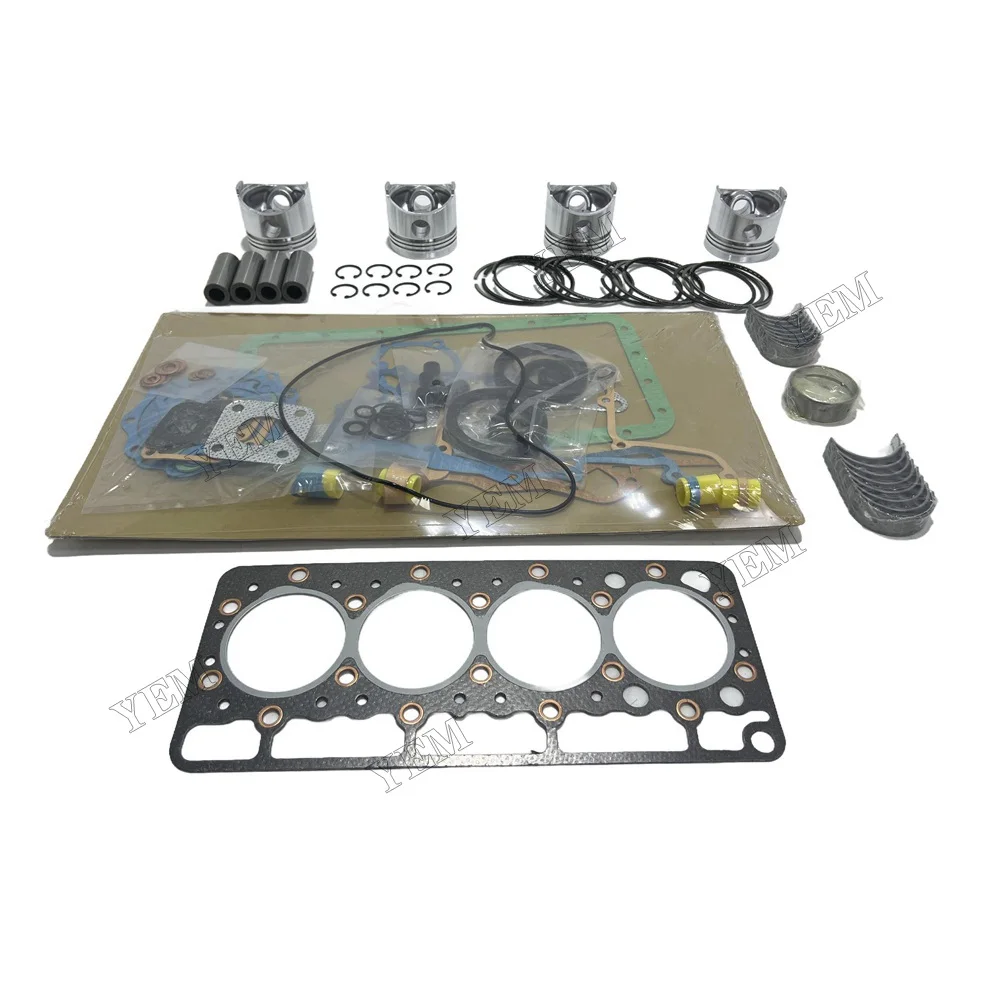 V1205 V1205-B Overhaul Rebuild Kit Piston Bearing for Kubota Engine Repair Parts