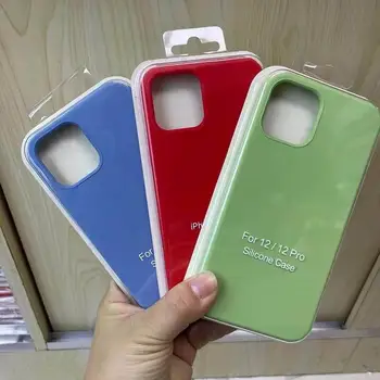 Best selling luxury all inclusive liquid silicone case shockproof logo case for iPhone XS XR 11 12 Pro Max