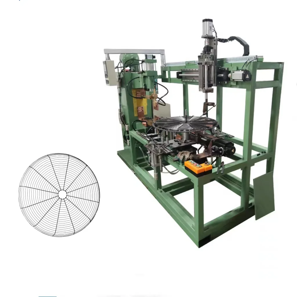 BOBO High Speed Radial Wire Fan Guard Grill Welding Making Machines