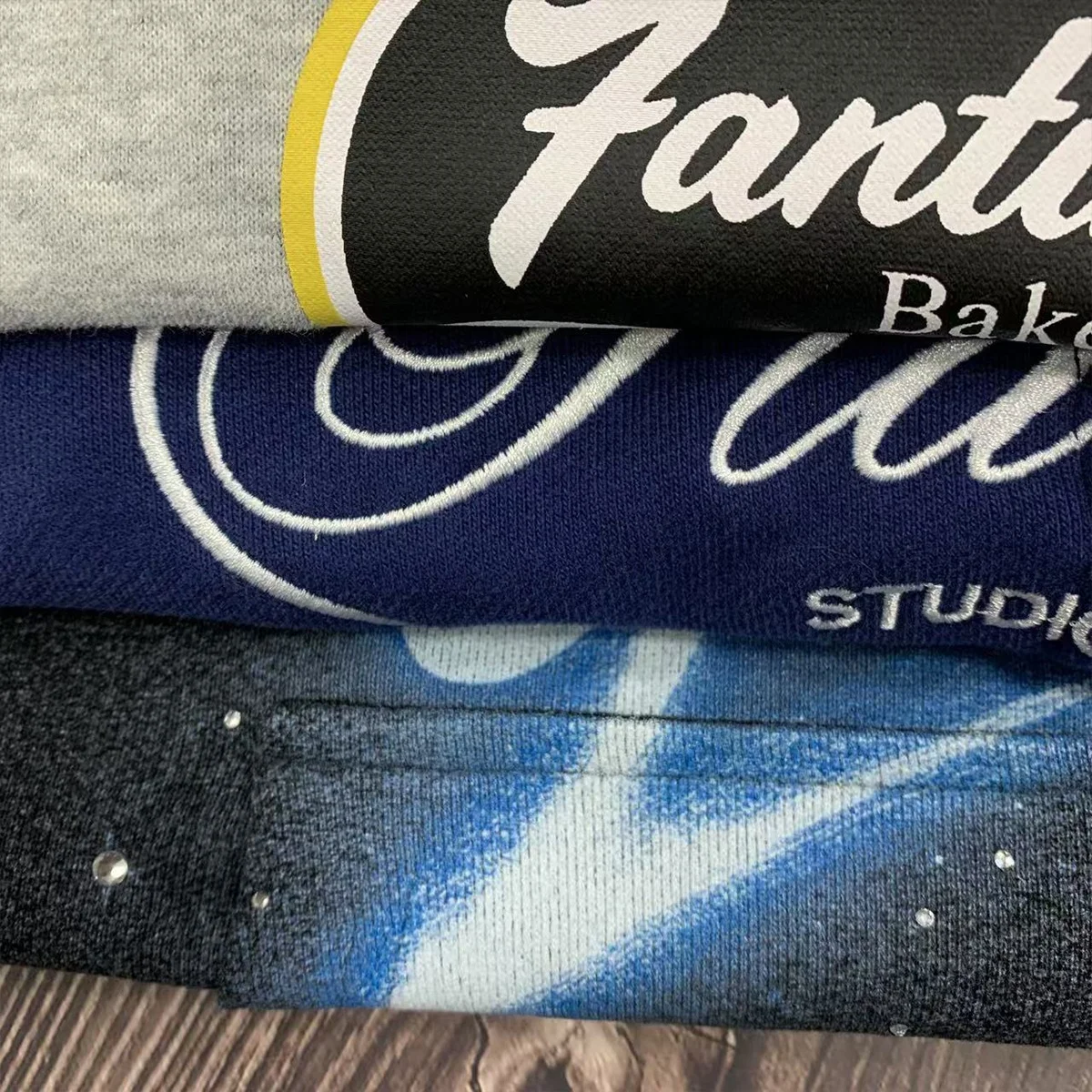 Manufacturers Thick 400 Gsm French Terry Heavyweight Black Pullover Hoodie Designer Zipper Rhinestone-hoodies for Men