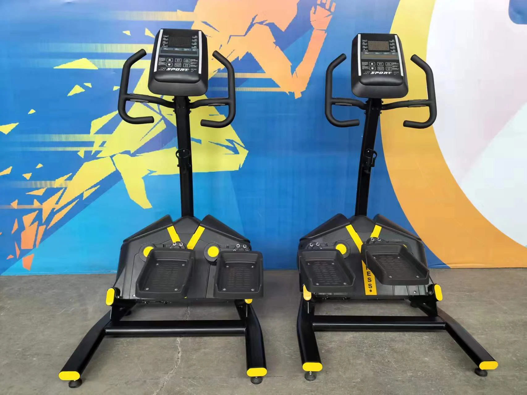 Fitness Equipment in Use