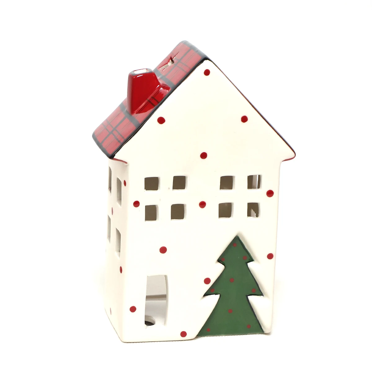 New Arrivals Ceramic Christmas Village Houses Craft Decoration Christmas House Village Christmas Ornament