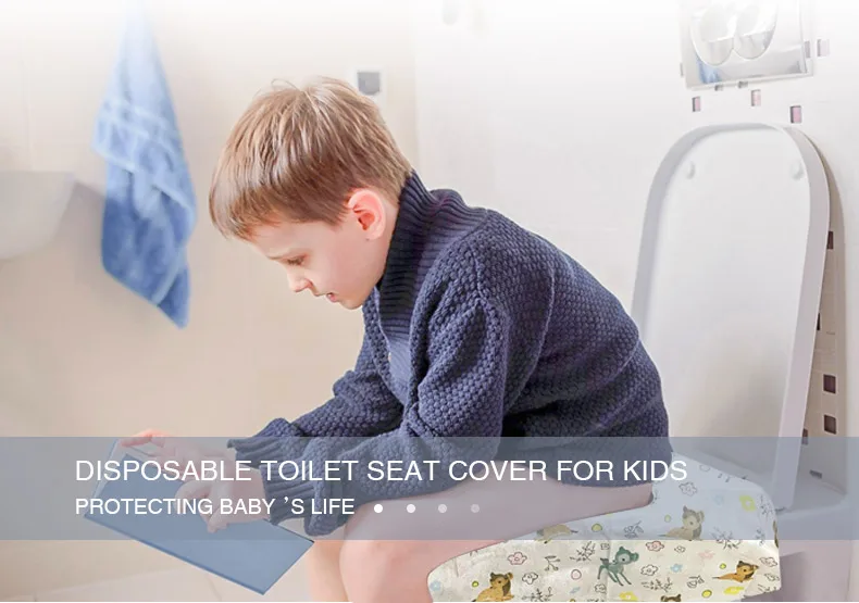 Printed Waterproof Portable Hygienic Disposable Toilet Seat Cover Mat For Kids Buy Waterproof