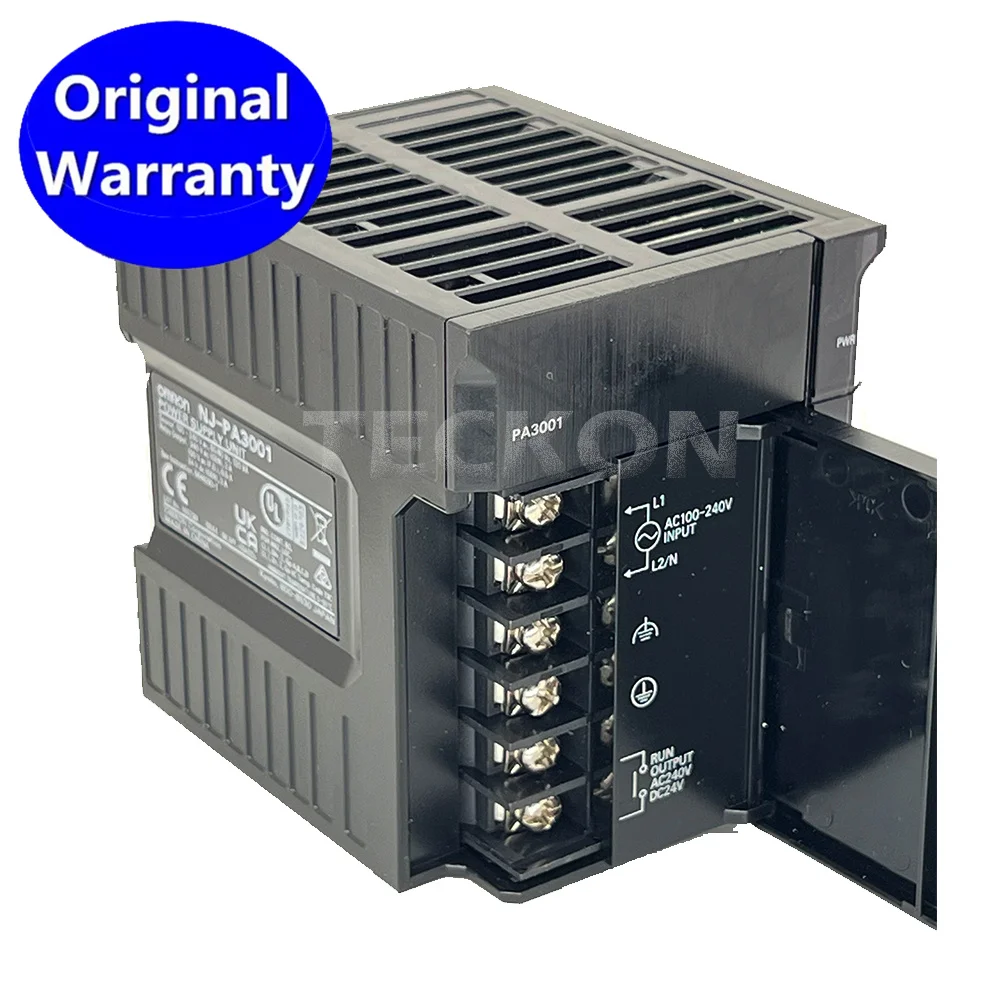 NJ-PD3001 جدید و اصلی PLC CPU واحد منبع تغذیه AC 100 تا 240VAC