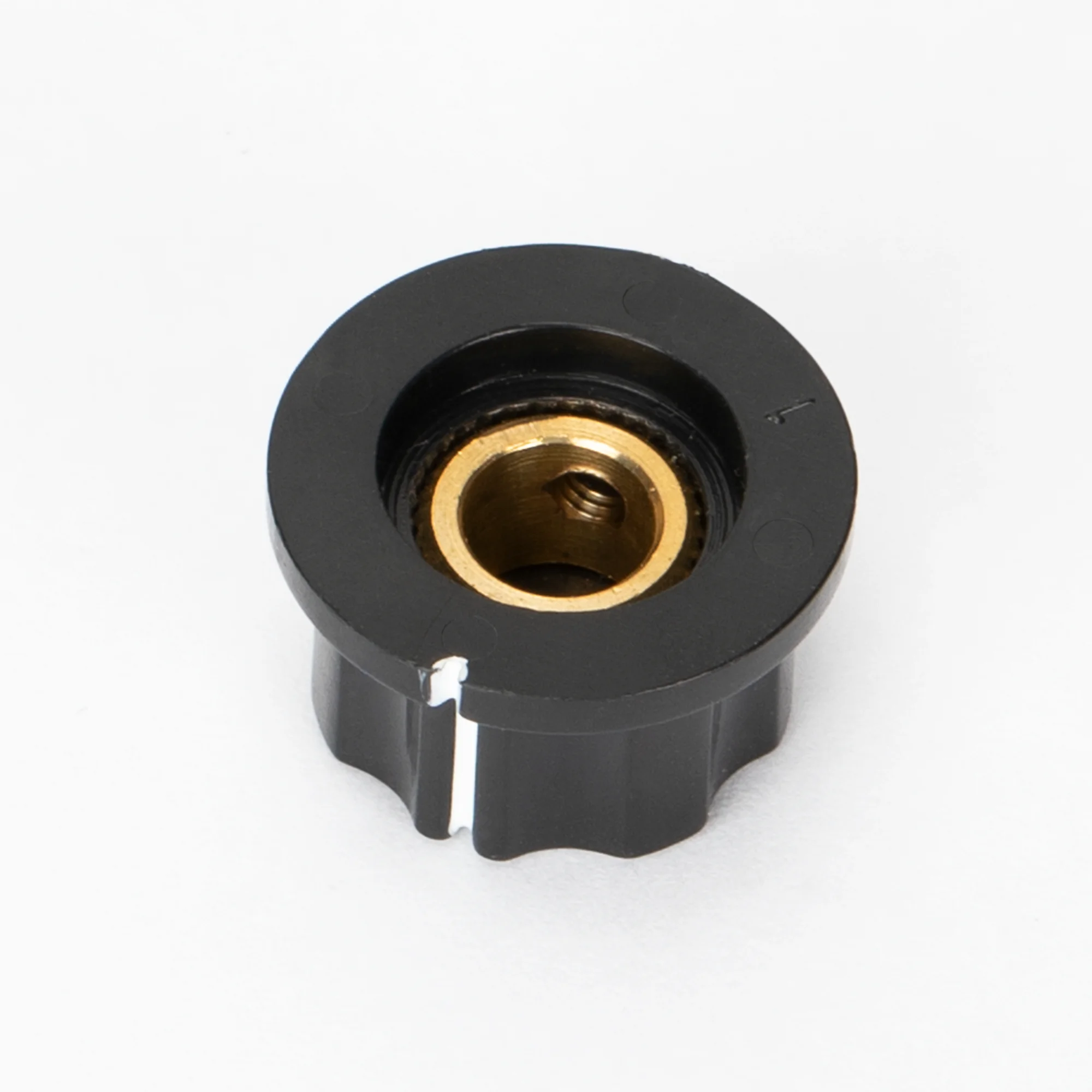 MXR Style Fluted Knob Guitar Pedal Knob Knurled Shaft 6.35MM Shaft Hole Diameter Potentiometer O.D.20MM Electronic Acces