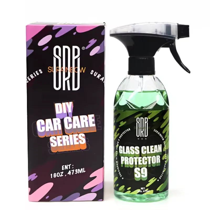 Surainbow S9 Glass Treatment and Cleaner Car Glass Cleaner Spray Glass and Window Cleaner Spray Bottle