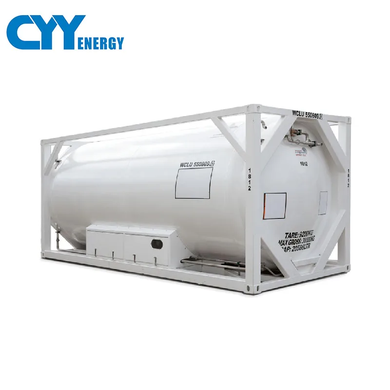 10ft Cryogenic Offshore ISO Container for LOX LIN LAR LCO2 LNG
