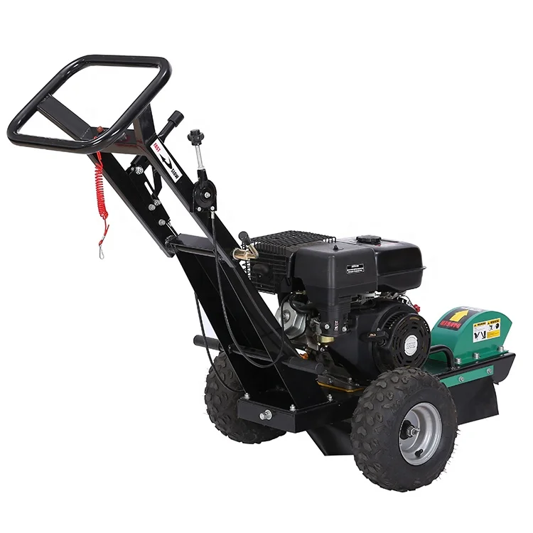 CE Approved 15HP  Petrol  Recoil Engine Stump Nibbler Stump Grinder for Tree Root