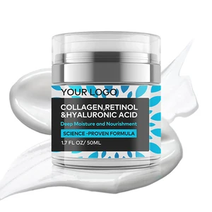 Pro-Youth Retinol Collagen Cream 5% Hyaluronic Acid Peptides Intensive Anti-Wrinkle Treatment Main Glycerin Shea Butter