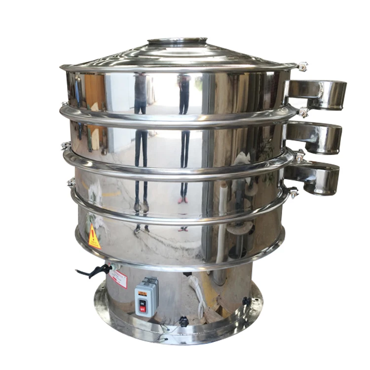 Various Vibrating Sieve Machine for Paper Pulp Linear Vibrating Screen Sieve Tumbler Vibrating Screen
