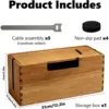Boîte de rangement pour routeur