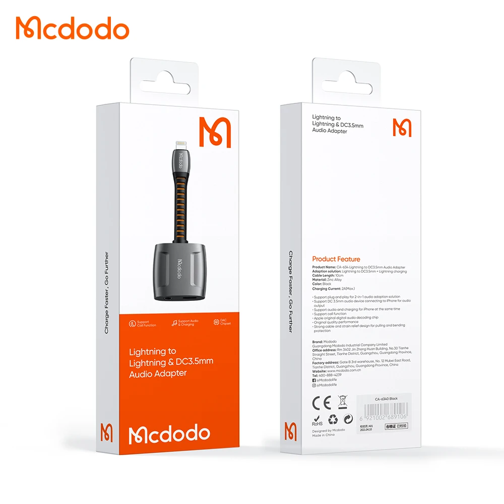 mcdodo usb adapter audio dc 3.5mm Alibaba