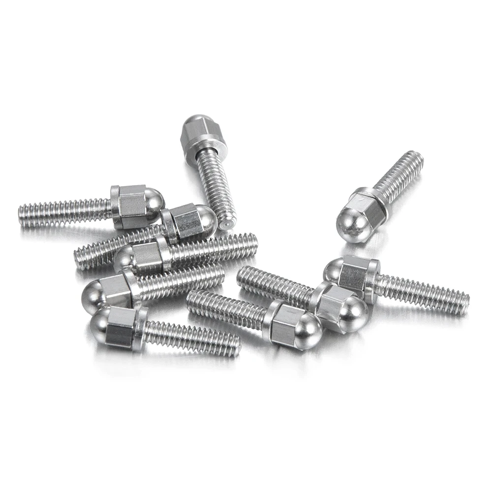 6pcs Ball Head Screw Set 02038 For 1:10 RC Cars - Compatible With HSP Models
