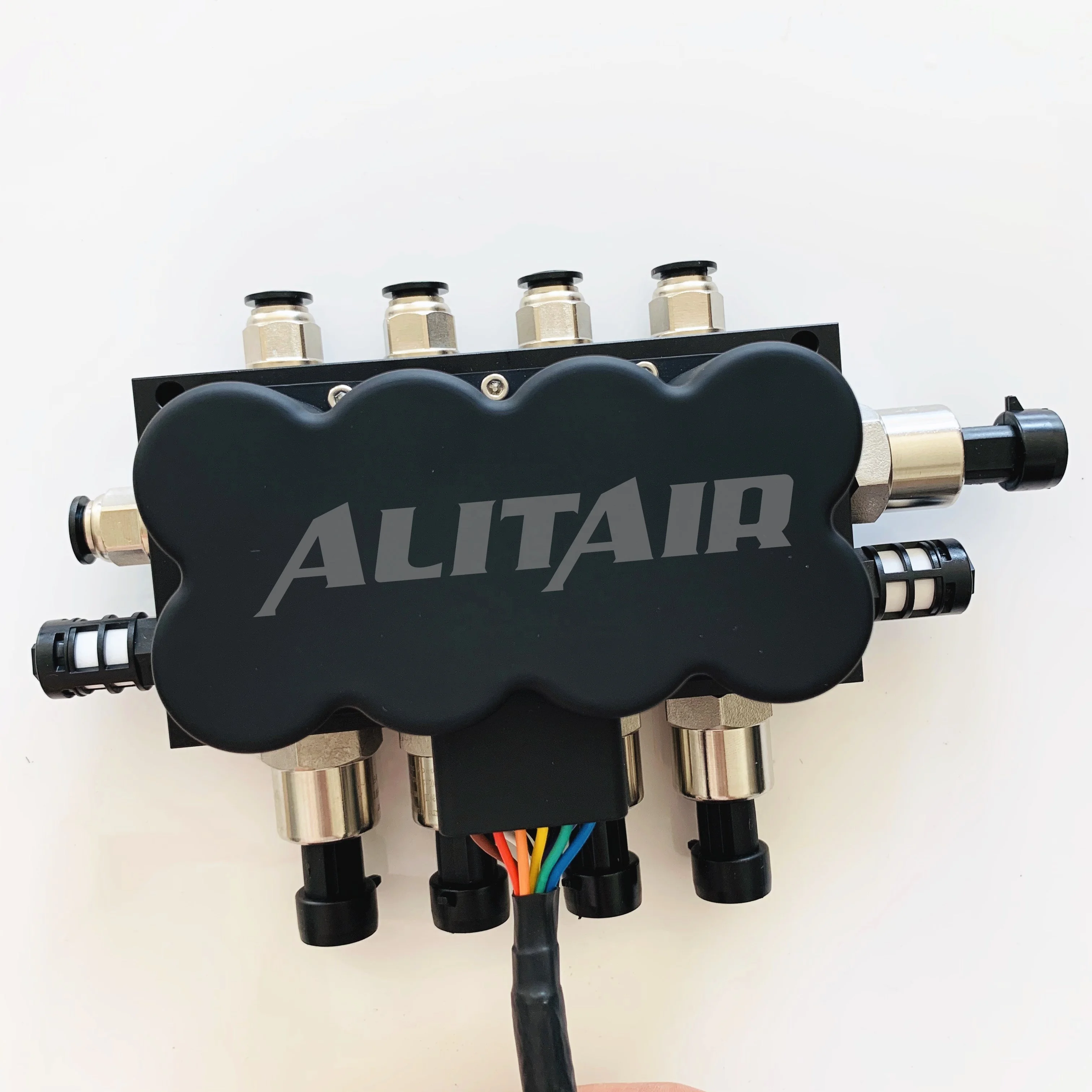 ALITair Type 8 Valves Air Suspension Solenoid Block 4 Corner Pneumatic Suspension Valve