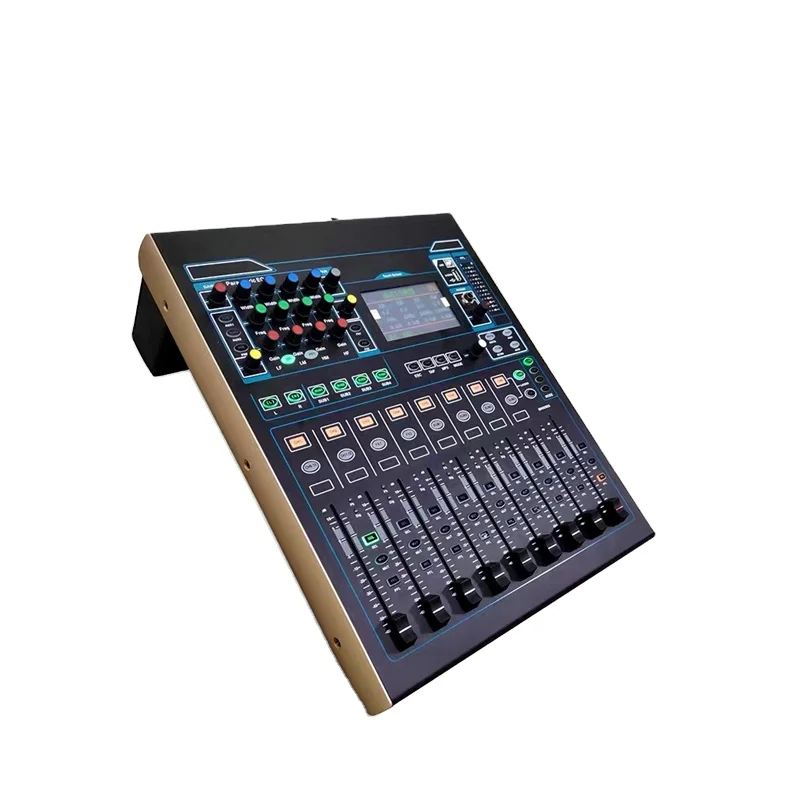 12ch 16CH 20CH 24CH 32CH Professional Digital Audio DJ Digital Mixer with Touch Screen Mixing Console