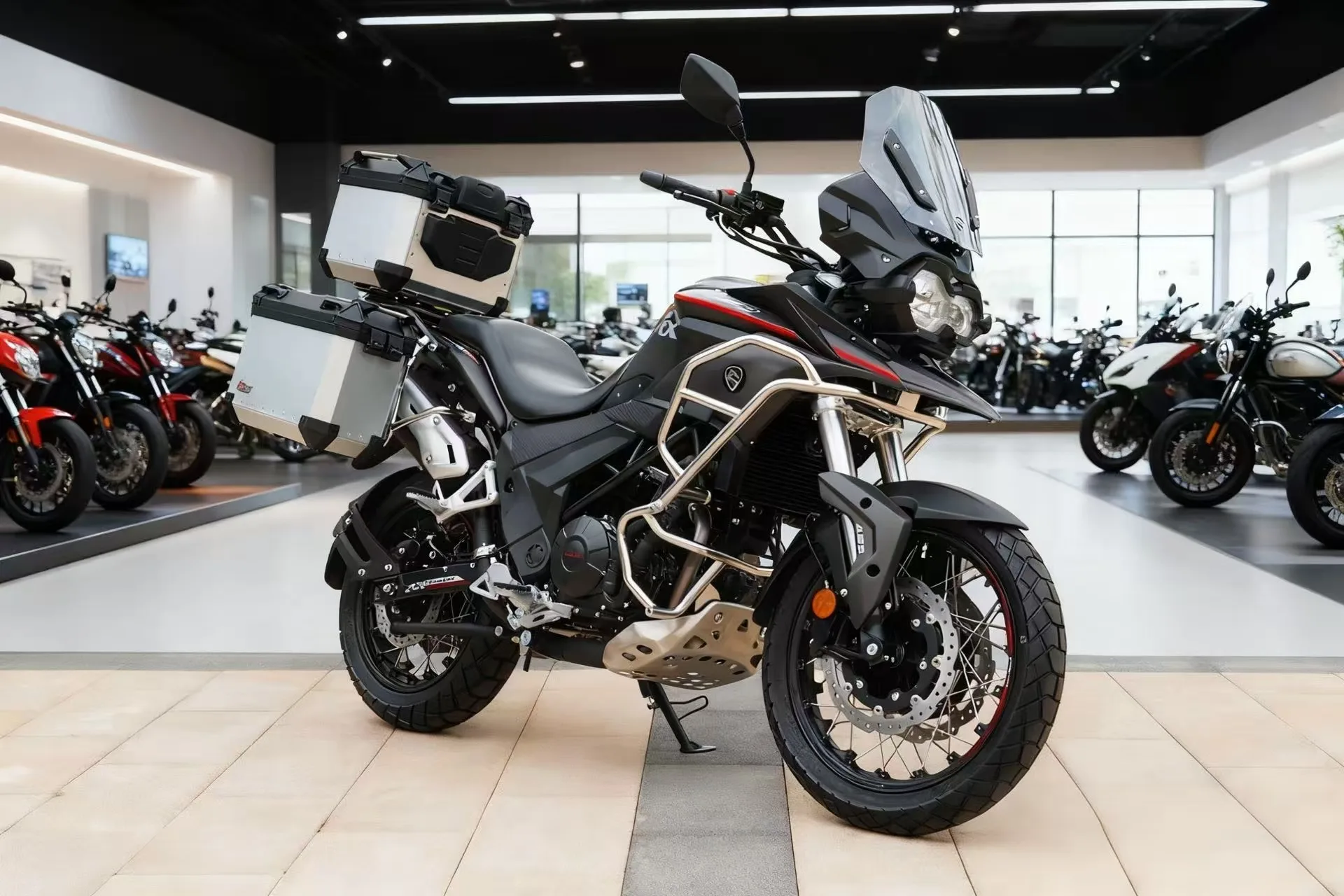Cyclone Rx3s Chinese-Made Used RX3S 400 | Zongshen Cyclone Adventure Bike | Twin ...
