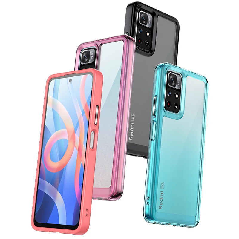 High Quality Colorful Series Multi Color Back Cover Phone case for Redmi Note 11 Note11 Pro Plus