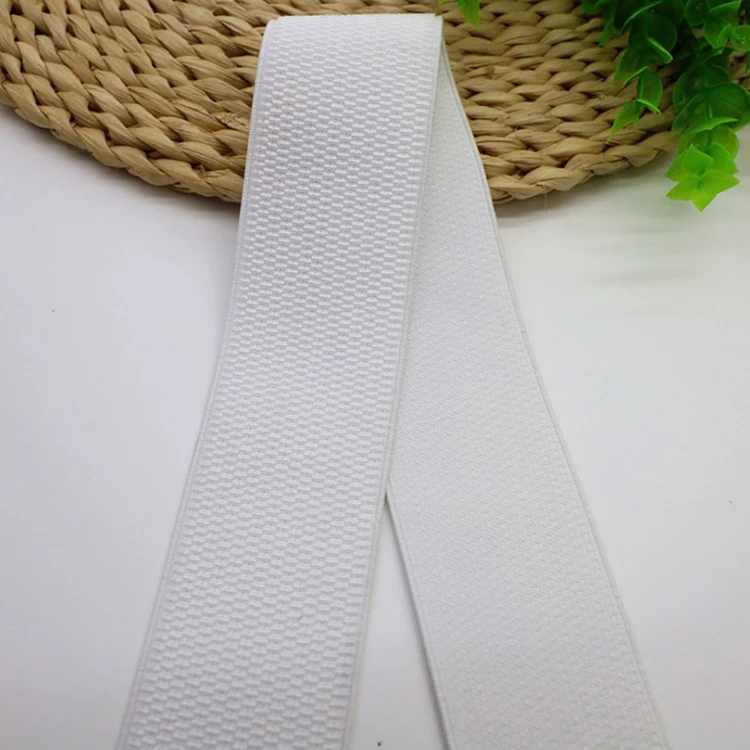 High Tenacity Polyester Latex Elastic Band Elastic Webbing Band with High Elasticity