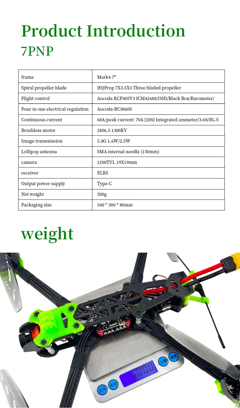 PFLY AO7 Mark 4 7inch FPV Drone - Image 13