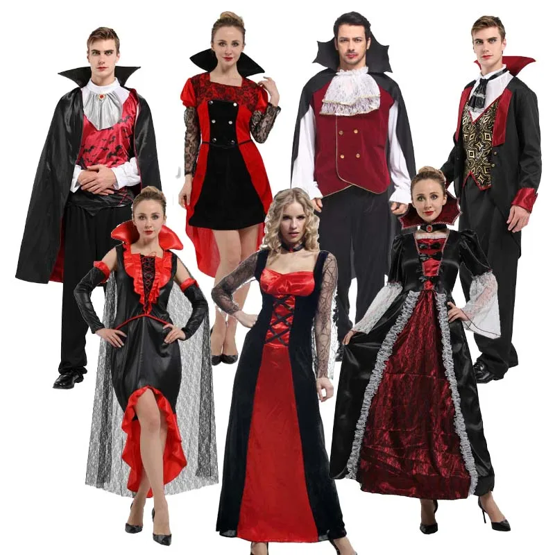 Phertiful Halloween Costume Vampire Count Dracula Masquerade Purim Carnival  Party Costumes Performance Robe Cosplay Suits S-XXXL - AliExpress