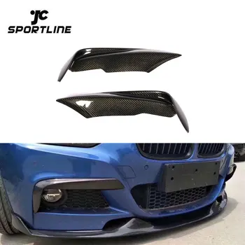BMW F30 3-Series Carbon Fiber Rear Bumper Splitters main image 0