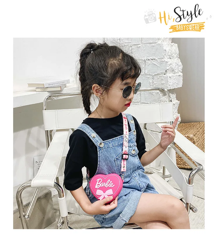 New Korean kids shoulder messenger bag mini coin purse accessory bags lil girls purses girls cute crossbody bag