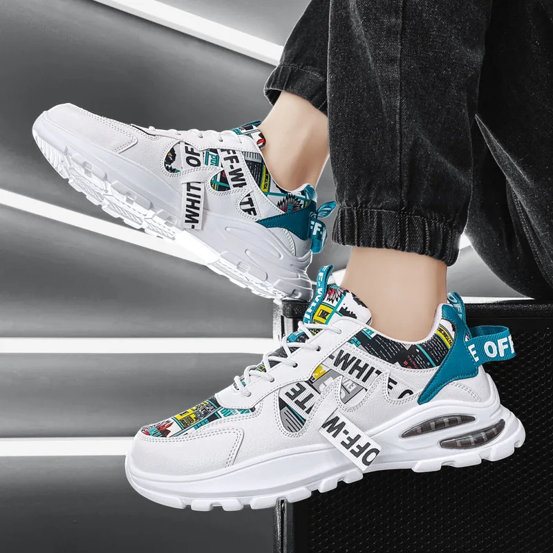Spring and Summer New Men's Fashion Casual Shoes Couple Cloth Fashion Shoes Student Sports Running Shoes