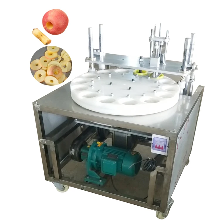 2024 Лидер продаж промышленная машина для нарезки сердцевины яблок из нержавеющей стали