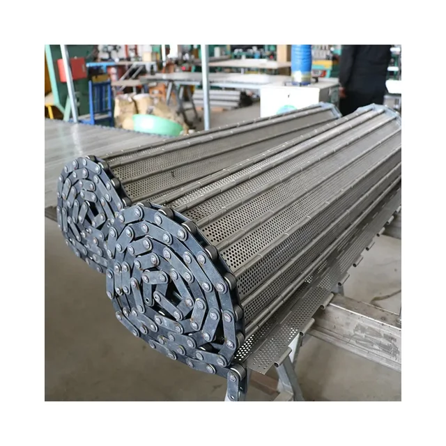 Factory Outlet Customized Chain Plate Belt for Food Conveyor and Cooling 5