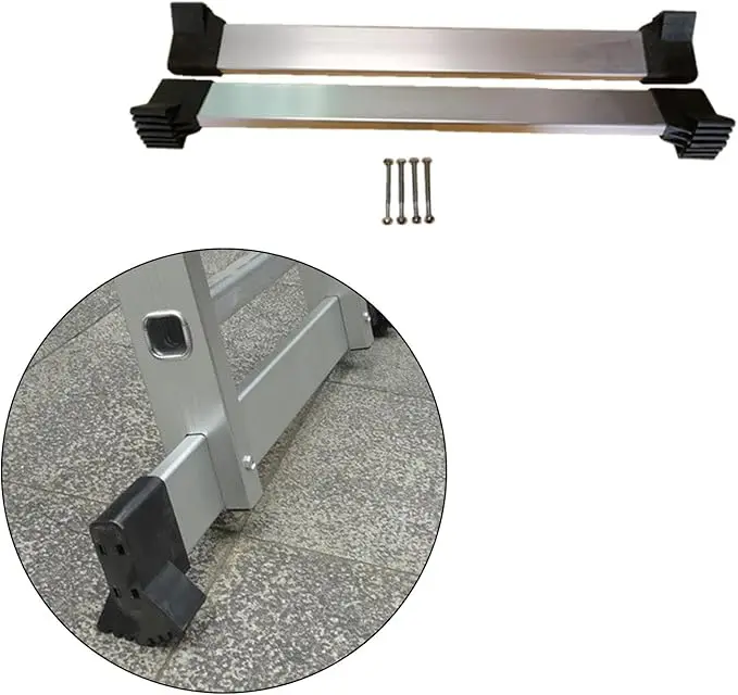 Ladder Rack Lowering Bar Ladder Stabilizer Balance Bar for Aluminum Telescoping Ladders 63cm