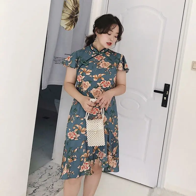 qipao dress plus size