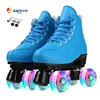Blue-flashing wheels