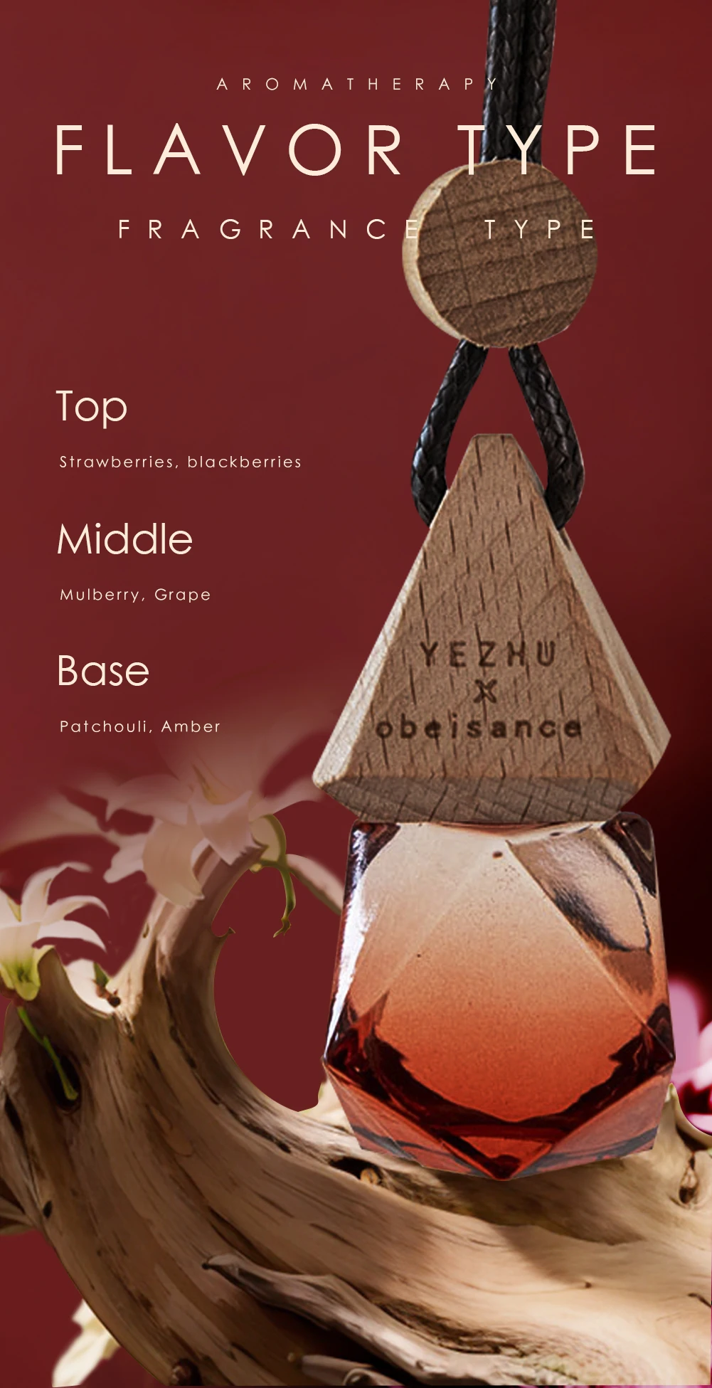 product car perfume pendant scented suspension fragrance diffuser hanging car air freshener-5