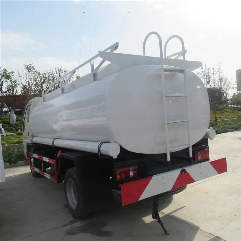 New Mini Fuel Tanker 4 Ton 4500L 5 TON 3000litres 4000 Litres  Petroleum Refueling Foton Stainless Steel Tanker Truck
