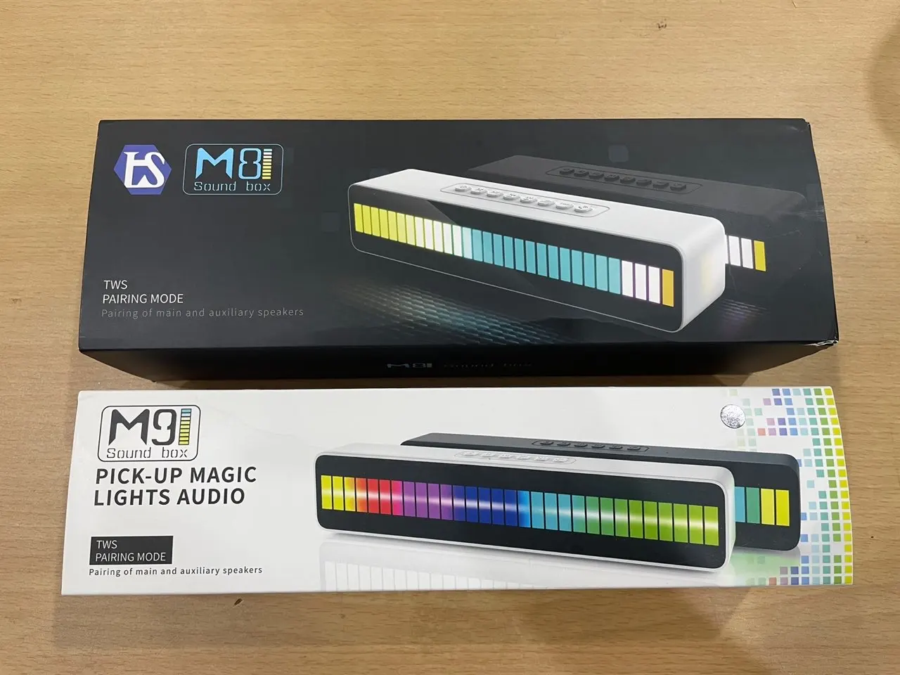 Rgb Wireless Game Bluetooth Speaker Computer Soundbar 3d Stereo Music