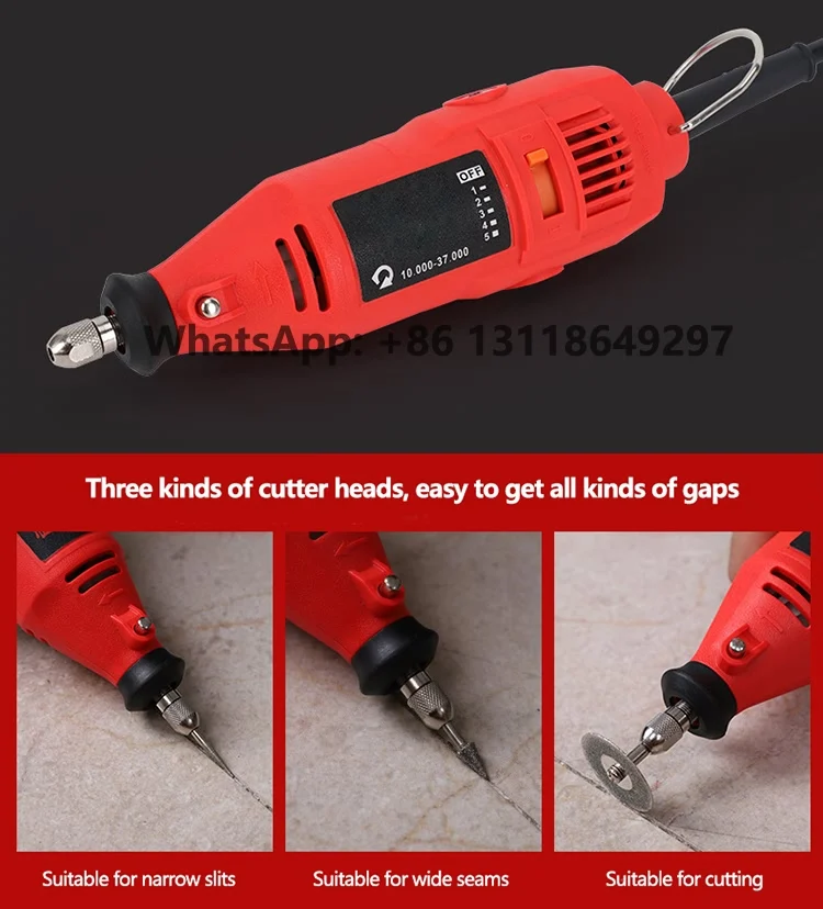 Diy Abrasive Tool Electric Engraver Automatic Grinder Kit Mini Drill ...